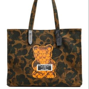 Coach Vandal Gummy Canvas Tote 42